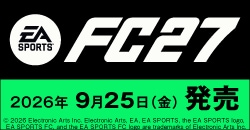 画像：『EA SPORTS FC 27』9月25日(金)発売