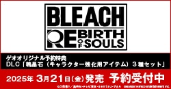 画像：予約受付中『BLEACH Rebirth of Souls』