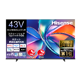 ハイセンス 4Kチューナー内蔵43V型液晶テレビ 43G21R 製品画像