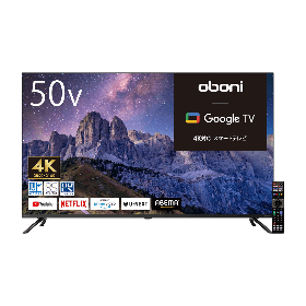 Oboni 50V型4K対応液晶スマートTV BLS50RD10C 製品画像