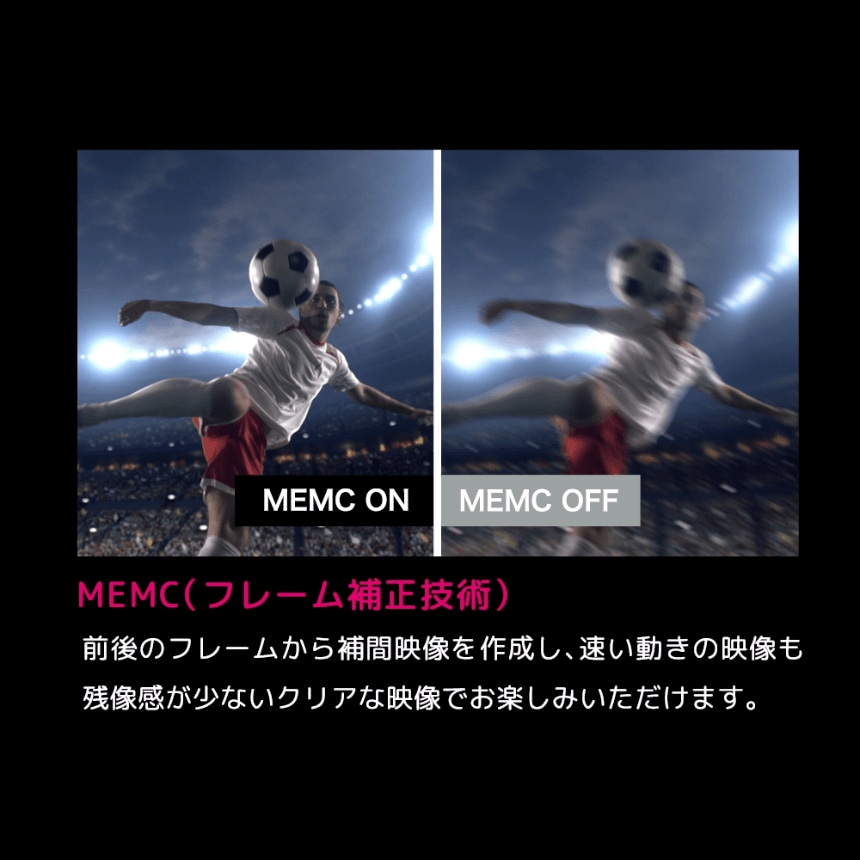 MEMC（フレーム補正技術）