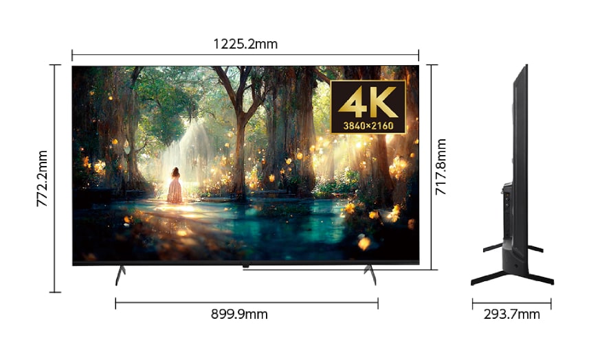 オリオン GoogleTV搭載4K対応55V型液晶テレビの製品情報10