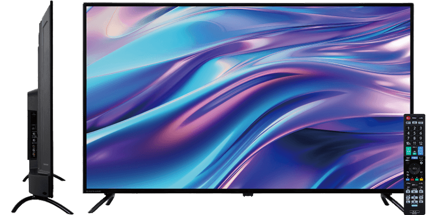 ラファイエ 50V型 4K対応液晶テレビ RL50RD02 使用イメージ