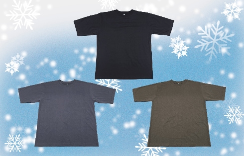 持続冷感コットンオーバーサイズTシャツ M・L・LL 各色 GRCF-CCSCT 使用イメージ