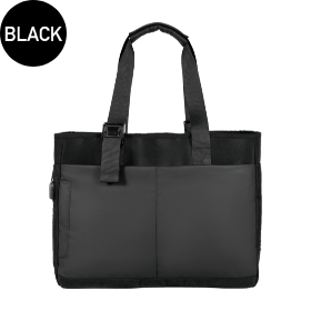 USBポート付きトートバッグ　29L GRELW-UTB51003 BK 製品画像1