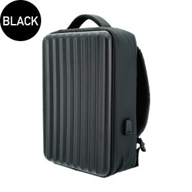 USBポート付きハードシェルデイパック 16L GRFD-UDP01BK 製品画像1