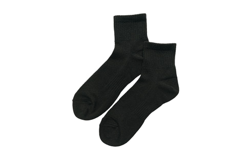 ＜メンズ＞冷感ハーフソックス６足組 GRJLS-GMCHS6P26SS BK 製品サムネイル画像03