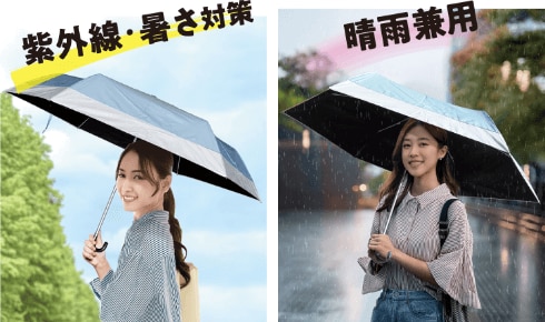 ウィメンズ晴雨兼用折り畳み傘 GRFD-FDWU 製品情報1