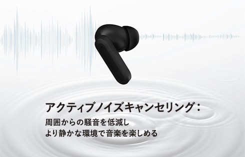 ANC完全ワイヤレスイヤホン A23Plus 各色 GROIT-TWS A23Plus 製品画像02