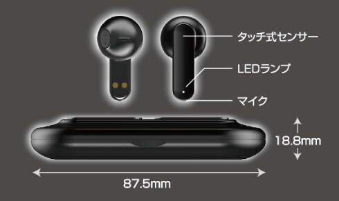 イヤホンケースとイヤホン