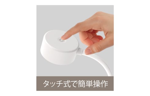 USB2WAY LEDクリップ＆デスクライト調光式　ホワイト GRYY2DCL 製品画像05