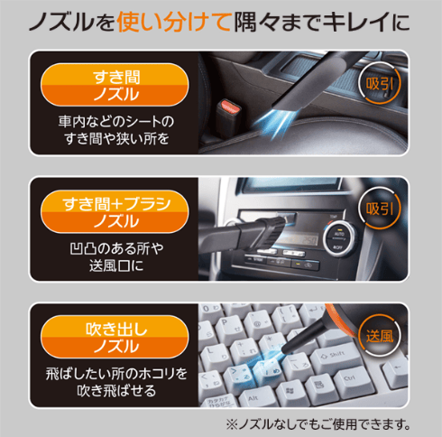 2WAYハンディクリーナー HAC4015A 製品情報1