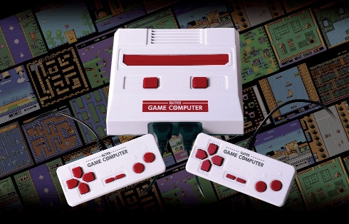 レトロゲームコンピューター 使用イメージ