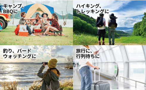 伸縮ポータブルスツール AXL-648 製品情報2