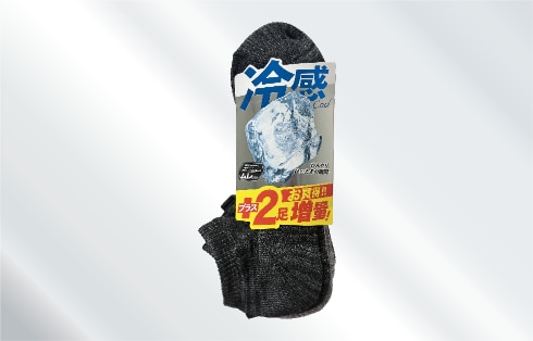 紳士6P 冷感アンクル 6PBZ03 使用イメージ