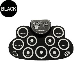 電子ﾛｰﾙｱｯﾌﾟﾄﾞﾗﾑ 9ﾊﾟｯﾄﾞ FG-RUDP09-G-BK 製品画像1
