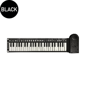 電子ﾛｰﾙｱｯﾌﾟﾋﾟｱﾉ 49鍵盤 FG-RUP049-G-BK 製品画像1