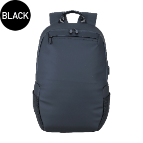 USBポート付きデイパック　20L GRELW-UDP3014 BK 製品画像1