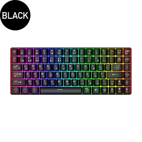 LED搭載有線ゲーミングキーボードテンキーレス GRPCT-WGKXK08BK 製品画像1