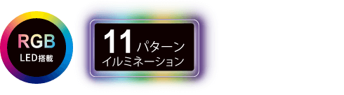 LED搭載有線ゲーミングキーボードテンキーレス GRPCT-WGKXK08BK 製品情報2