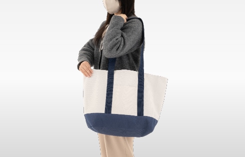 トートバッグ 20L GTB20L-NV 使用イメージ
