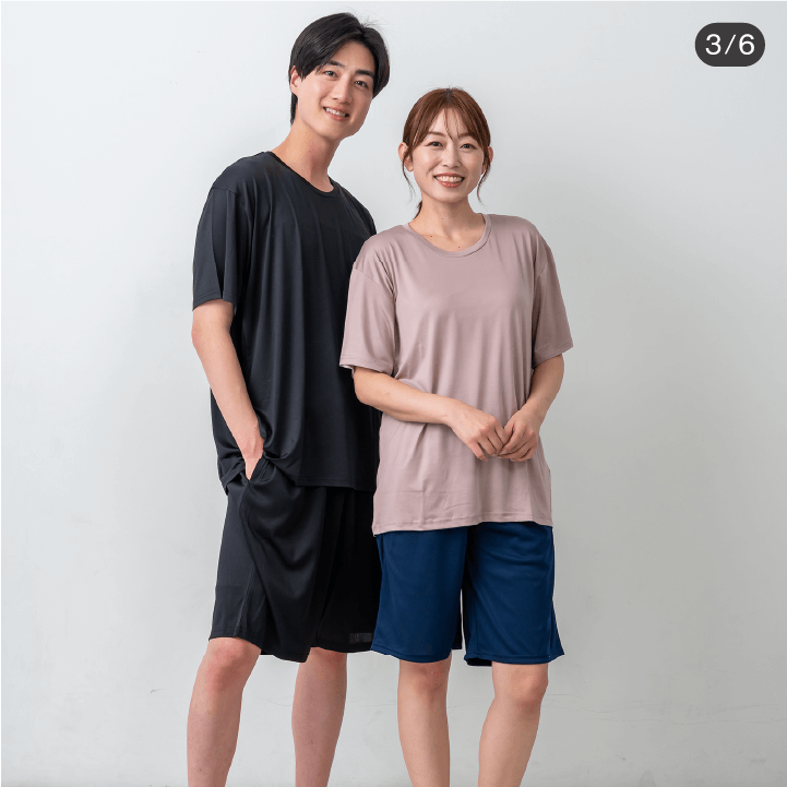 接触冷感ルームウェア上下セット 製品画像03