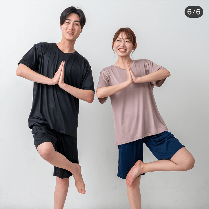 接触冷感ルームウェア上下セット 製品画像06