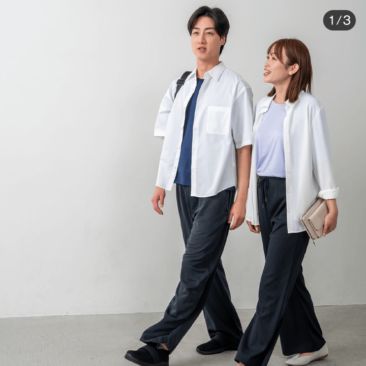 接触冷感ルームウェア上下セット 製品画像08