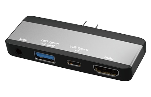 Type-C ドッキングHUB GRGHI-CDH-G-TP108 BK 製品画像07