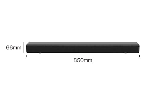 2.2chワイヤレスサウンドバースピーカー GRJID-2.2BTSPK100WBK 製品画像03