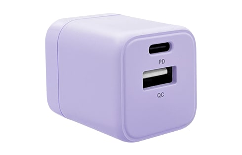 PD20W 2ポートAC充電器 各色 GRMT-MI2ACP20 製品画像11