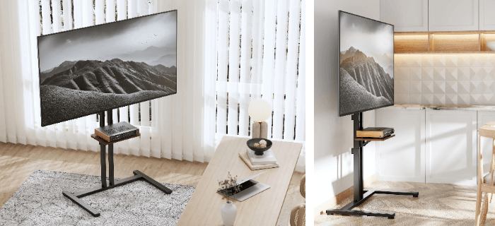 壁寄せ型テレビスタンド FSG47-4401 - GEO Online/ゲオオンライン