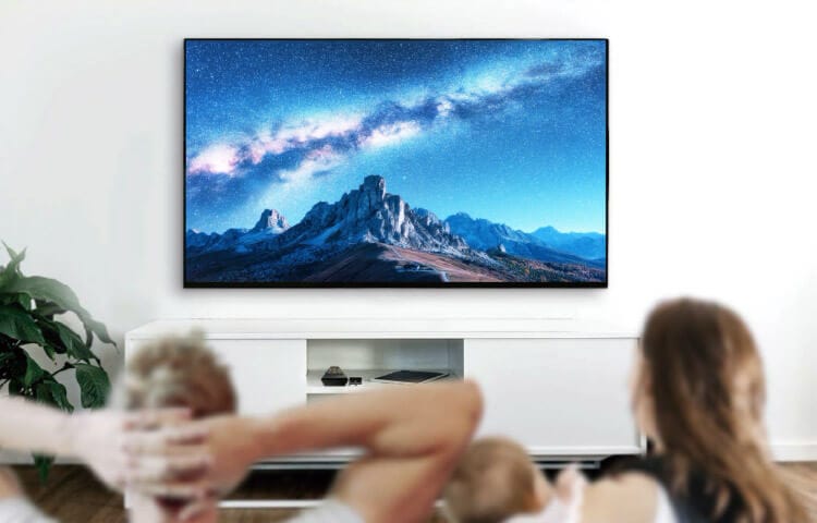 おすすめ ASTEX ベゼルレス液晶テレビ 中古品 2020年製 AX-KH43T 