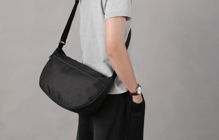 ショルダーバッグラウンドタイプ 12L GRDZC-SB03 BK - GEO Online