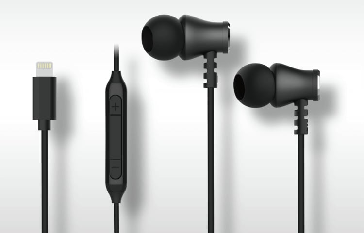 ライトニングイヤホン カナル型 各色 GRTWE-LTEPCE30 - GEO Online