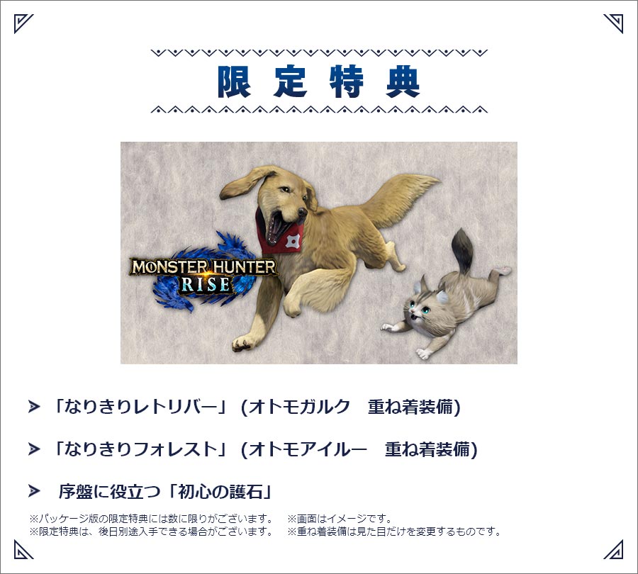 限定特典