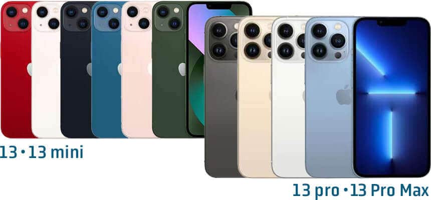 iPhone 13シリーズのイメージ