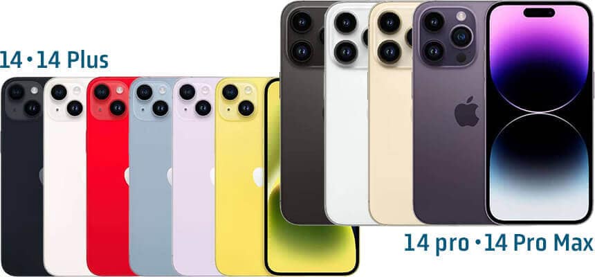 iPhone 14シリーズのイメージ