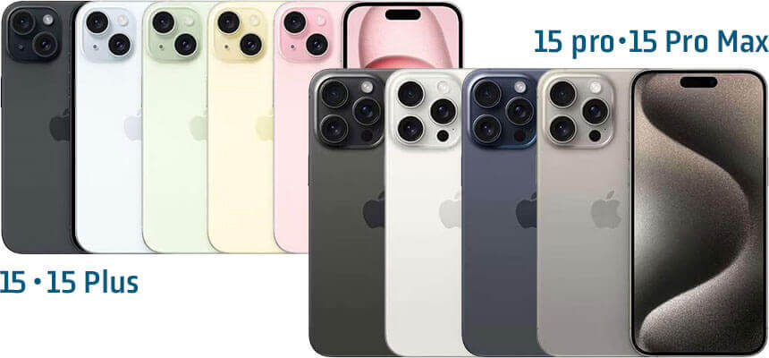 iPhone 15シリーズのイメージ