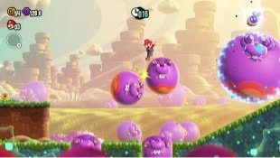 スーパーマリオブラザーズ ワンダー ゲーム画面2