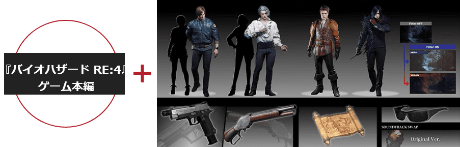 『バイオハザード RE:4』 ゲーム本編+Extra DLC Pack