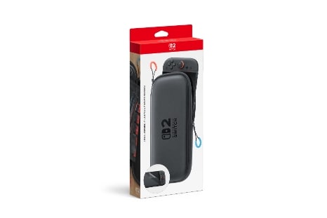 画像：Nintendo Switch 2 キャリングケース （画面保護シート付き）