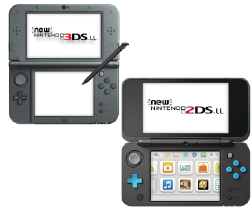 画像:Newニンテンドー<br>3DSLL・2DSLL<br>各色