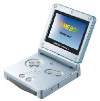 画像:ゲームボーイアドバンス SP<br>各色