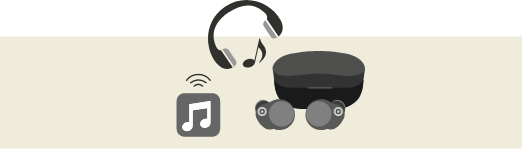 ・ワイヤレスイヤホン・ワイヤレスヘッドホン