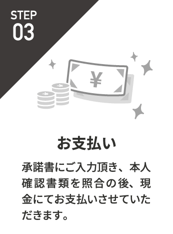 お支払い