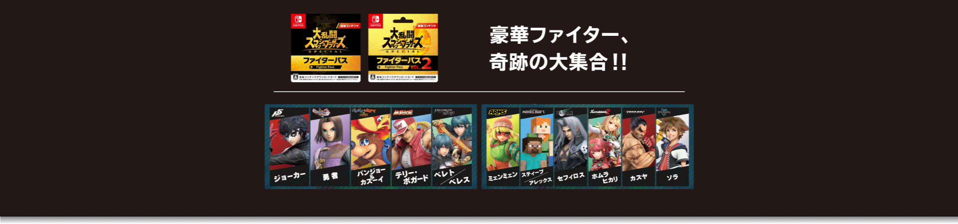 豪華ファイター奇跡の大集合