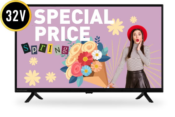 画像：ラファイエ 32V型 HD液晶テレビ