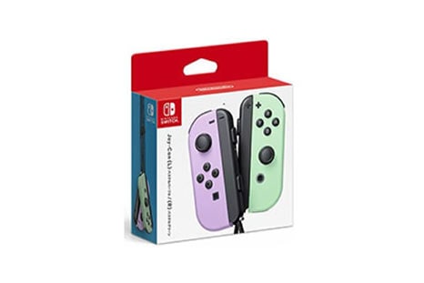 画像：Joy-Con(L) パステルパープル/(R) パステルグリーン