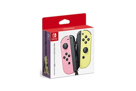 画像：Joy-Con(L) パステルピンク/(R) パステルイエロー